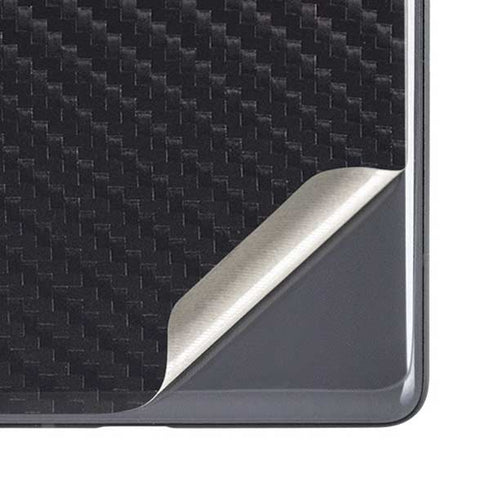 Black Carbon Fiber Specialty Texture Material Google Pixel 7a Skin
